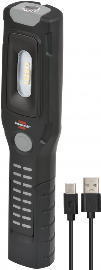 Rankinis šviestuvas LED HL 501 A re-chargable 500+120 lm, Brennenstuhl