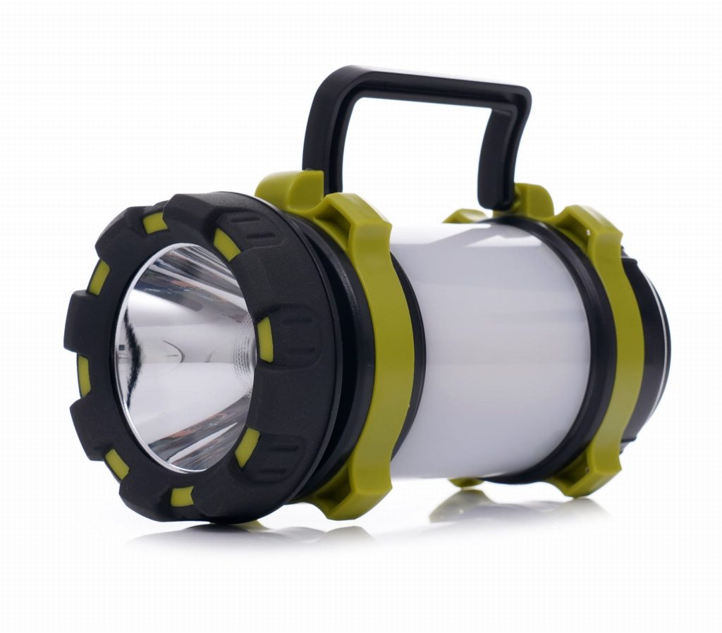 Prožektorius T6LED, 40SMD LED, 20RED LED turistinis KD1240