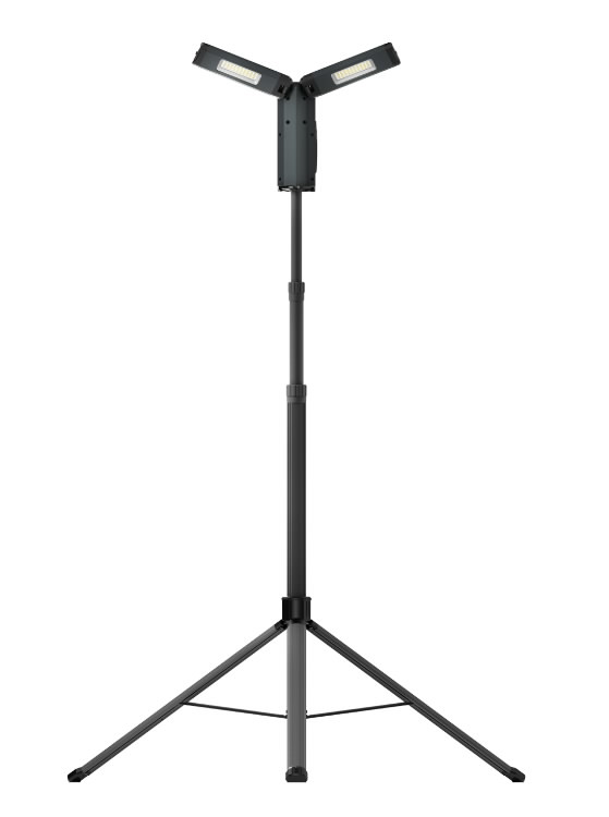 Battery work light TOWER COMPACT CONNECT with tripod, 2500 l CAS, Scangrip