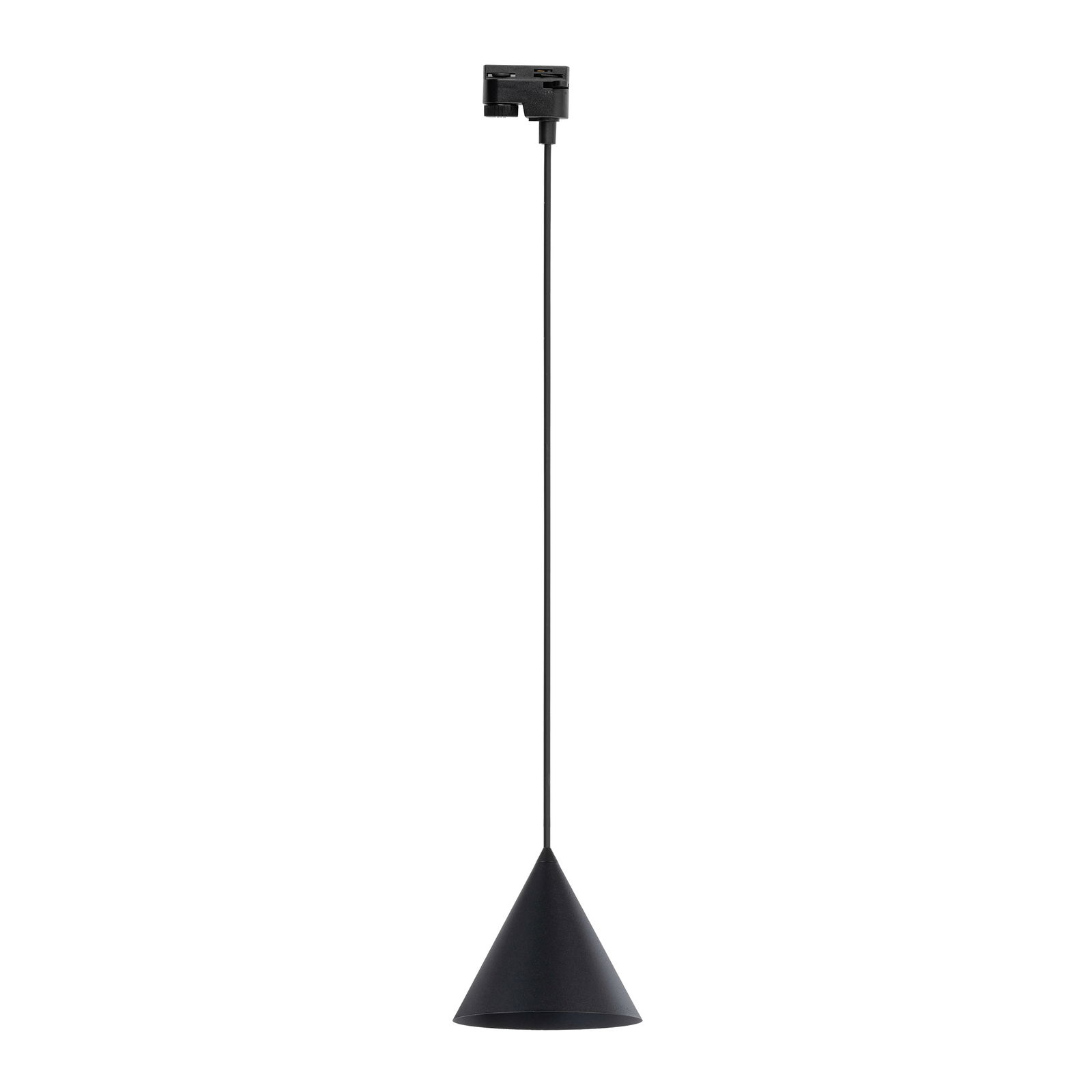 Taškinis šviestuvas TK LIGHTING TRACER CONO BLACK, 1 x E27 max 15W