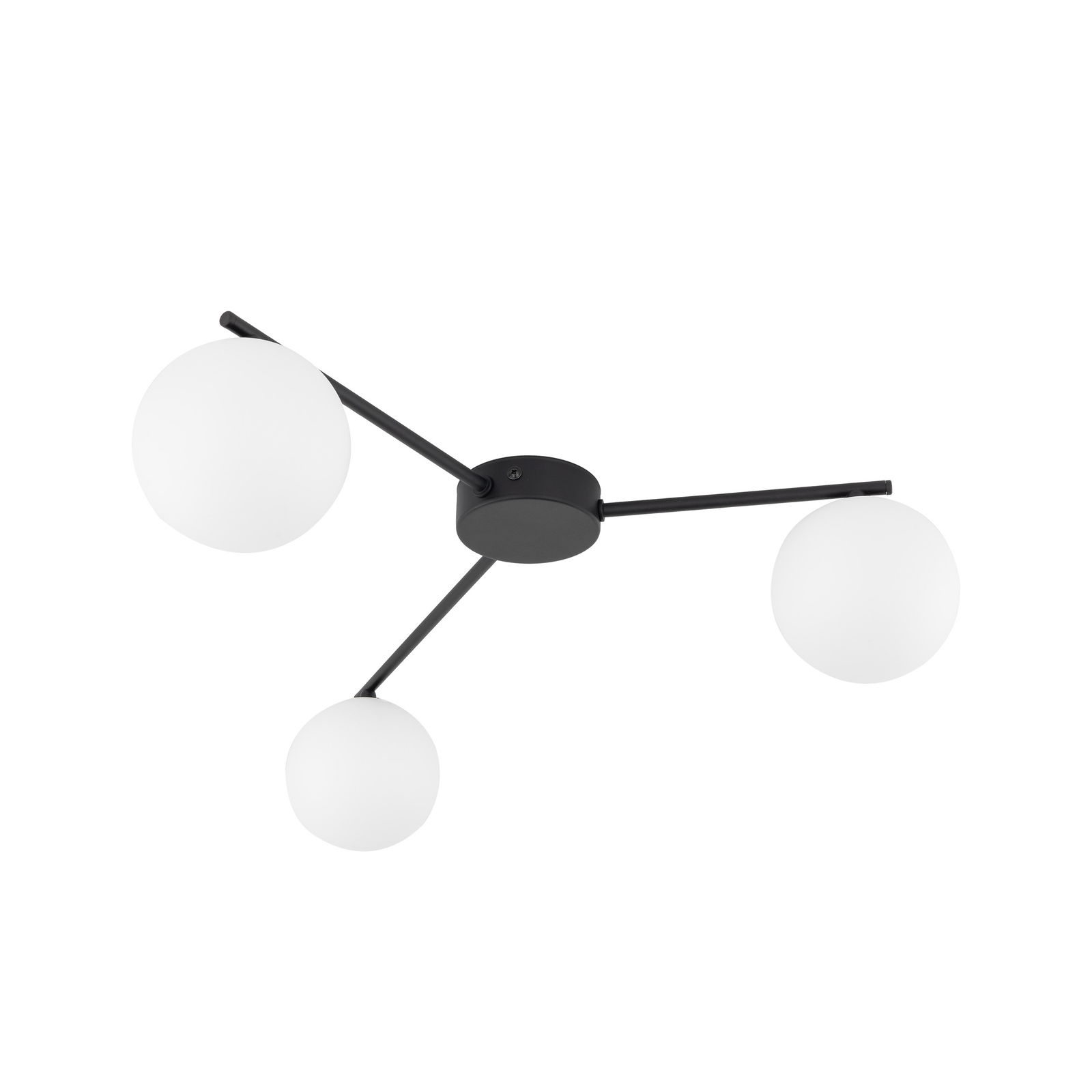 Lubinis šviestuvas TK LIGHTING ELTON BLACK, 3xG9 8W
