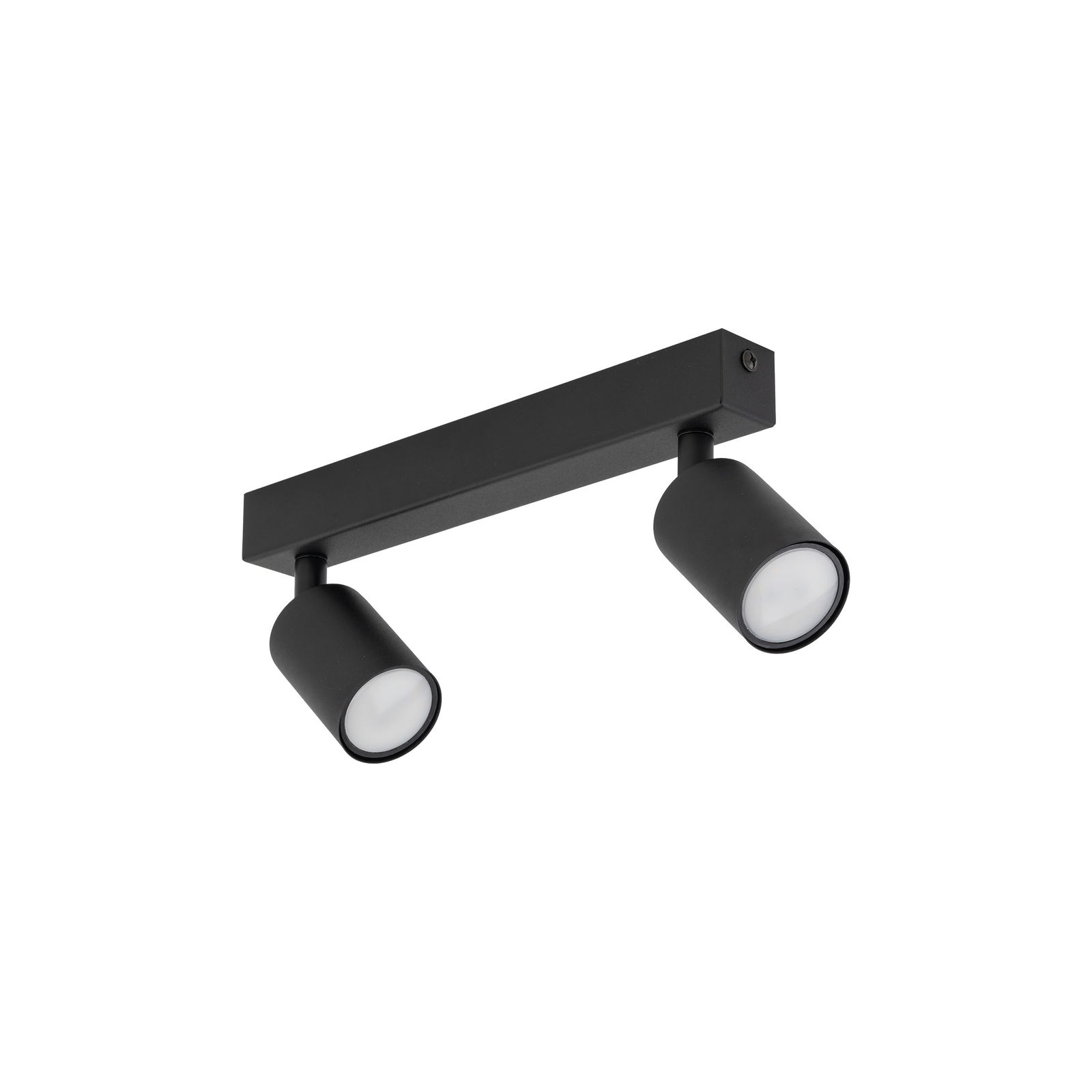 Kryptinis šviestuvas TK LIGHTING NEX BLACK, 2xGU10 10W