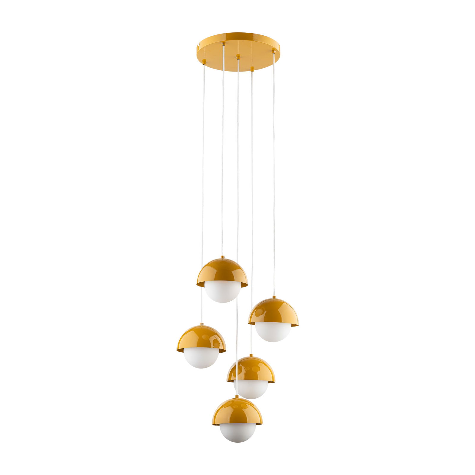 Pakabinamas šviestuvas TK LIGHTING BONO OCHRA, 5xG9 8W