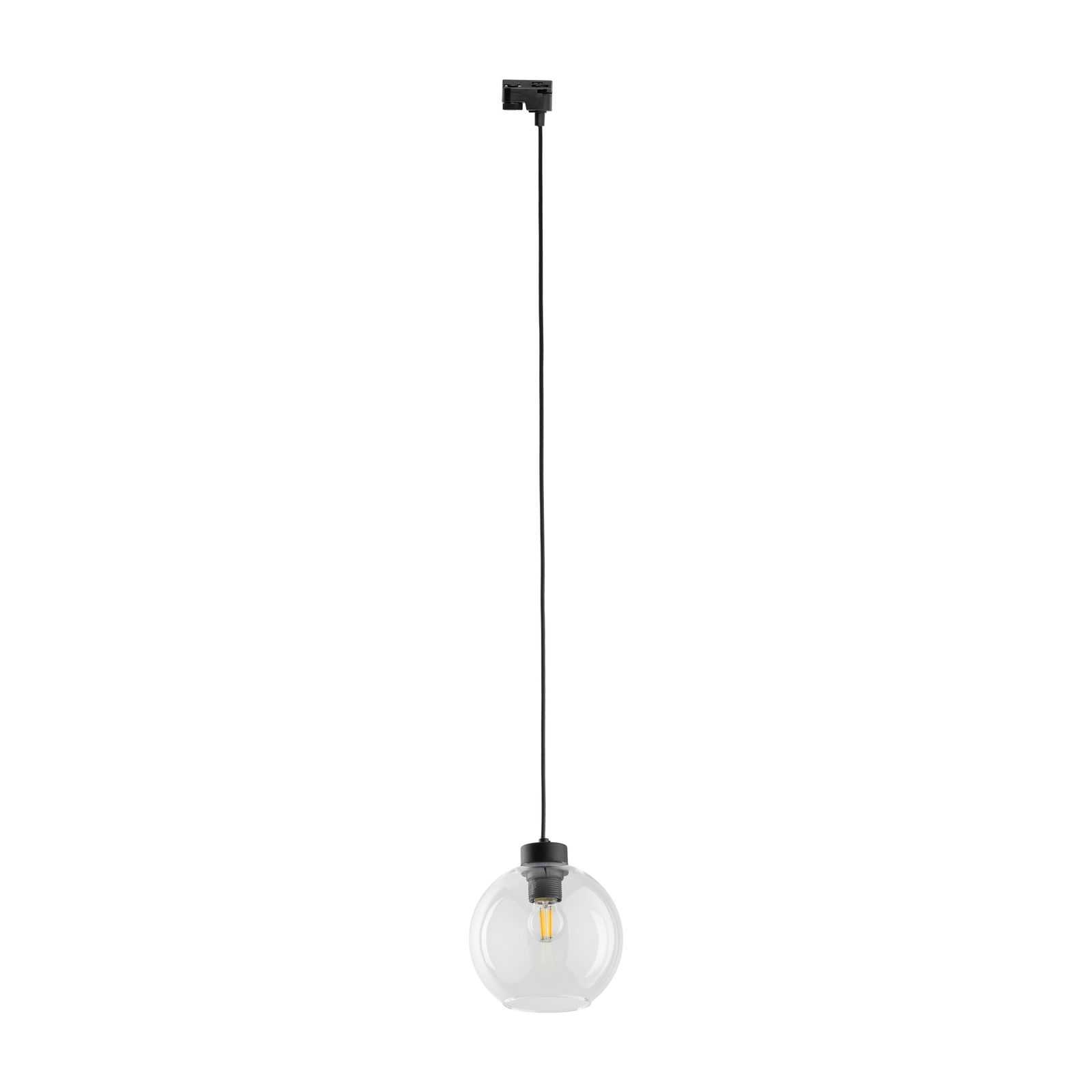 Taškinis šviestuvas TK LIGHTING TRACER CUBUS TRANSPARENT, 1 x E27 max 15W