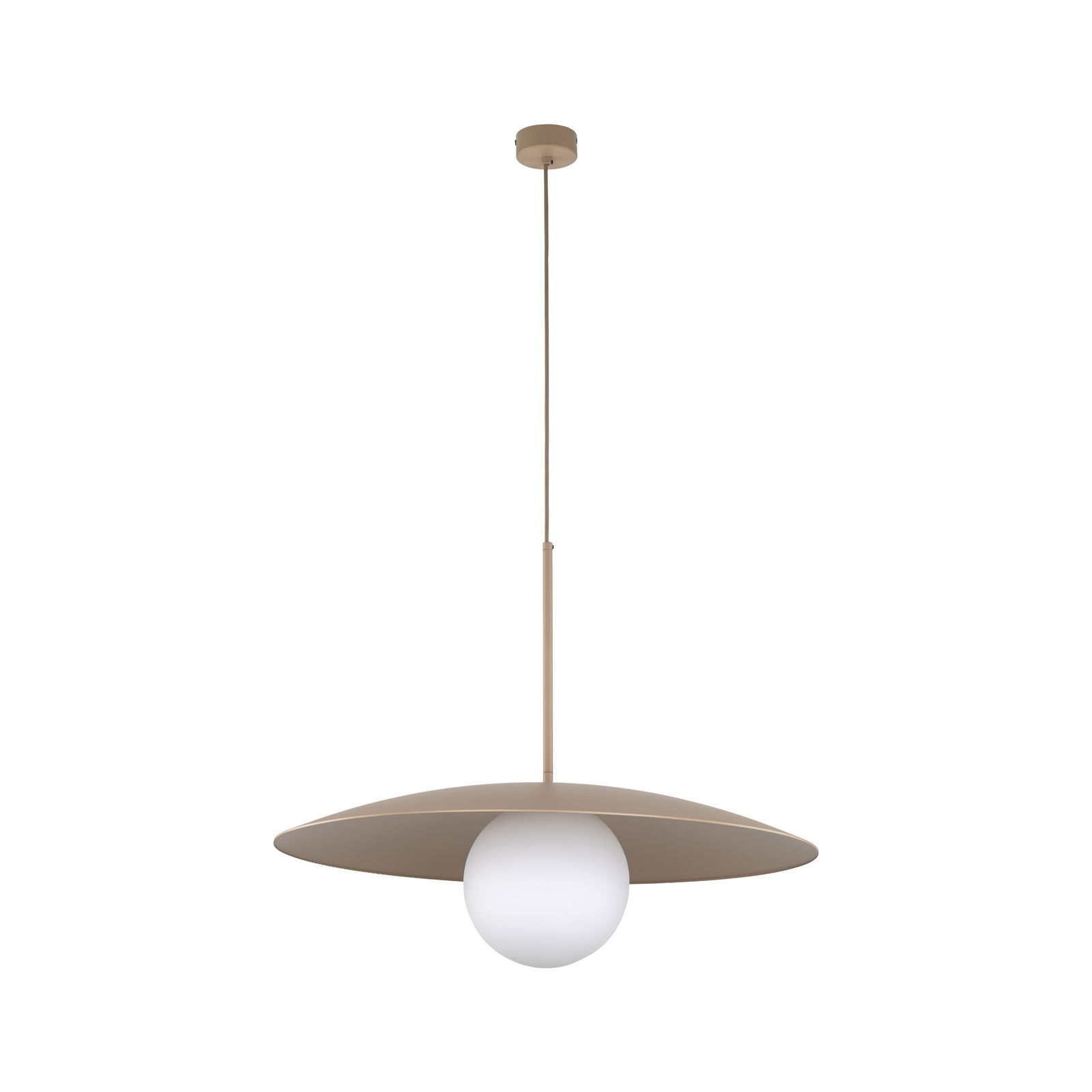 Pakabinamas šviestuvas TK LIGHTING SLATE SABIA GLASS, 1xE27 15W