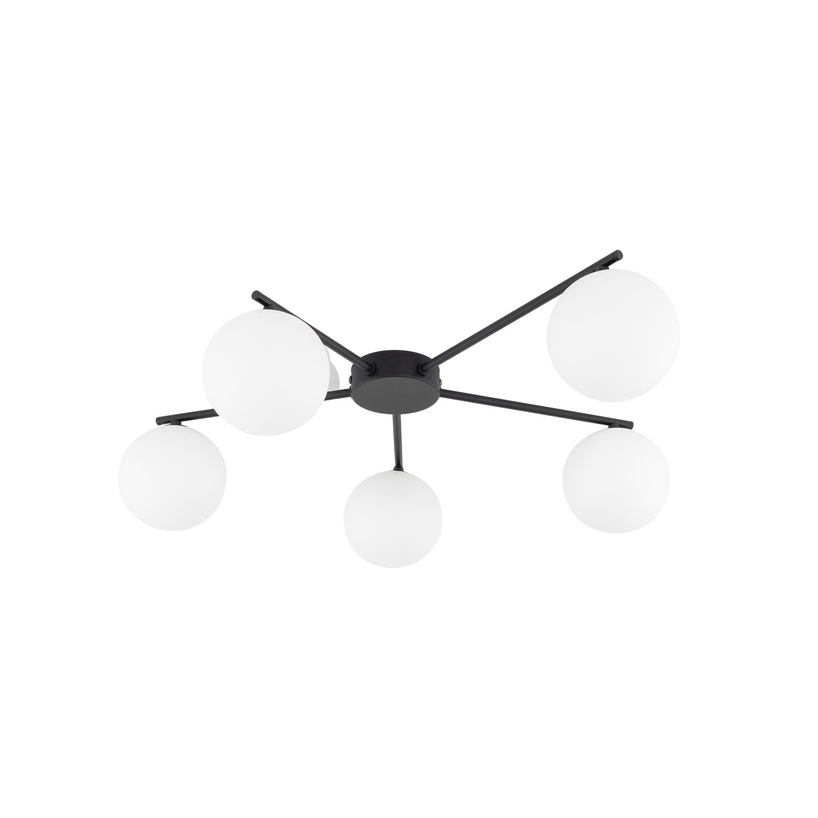 Lubinis šviestuvas TK LIGHTING ELTON BLACK, 5xG9 8W