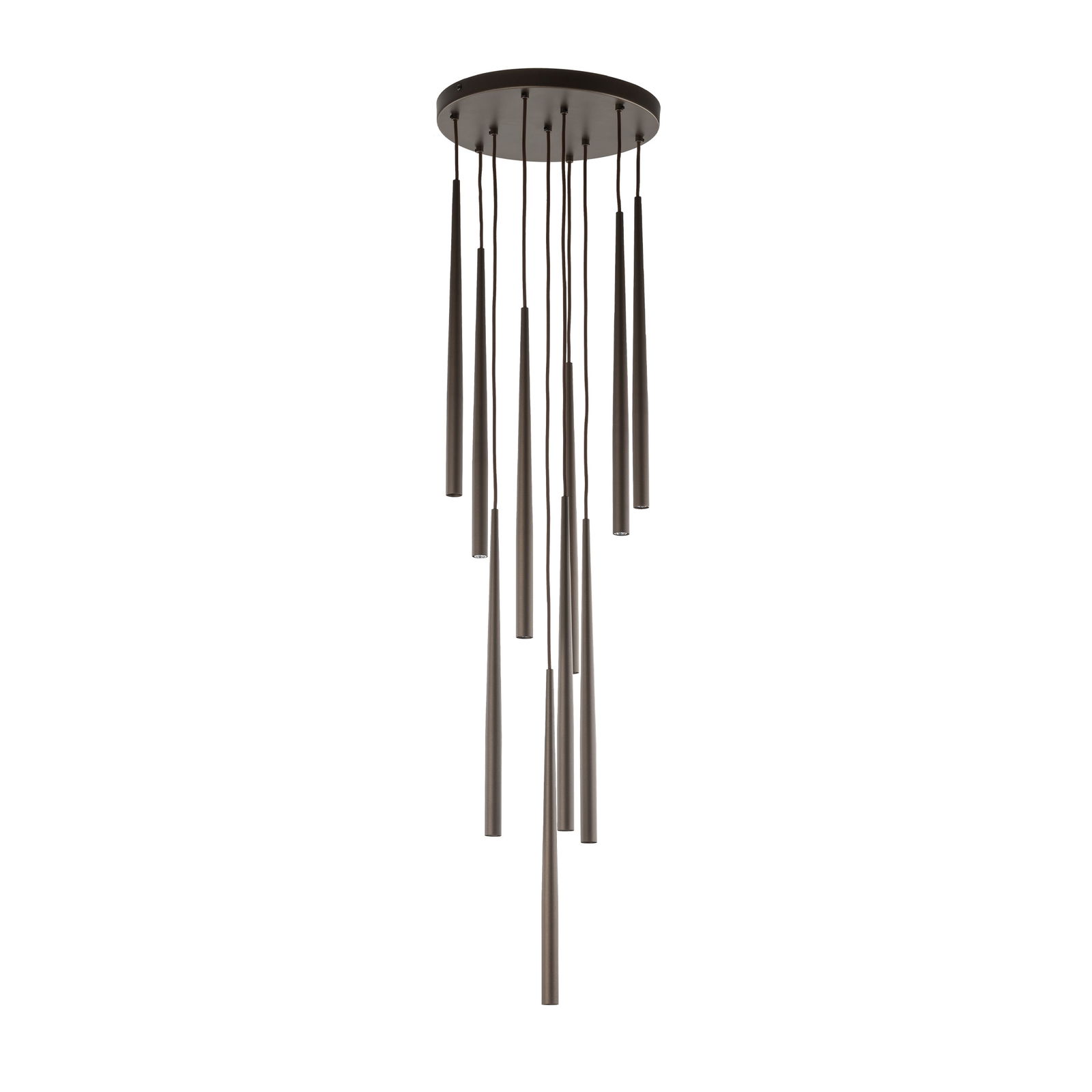 Pakabinamas šviestuvas TK LIGHTING PIANO BROWN, 10xG9 8W