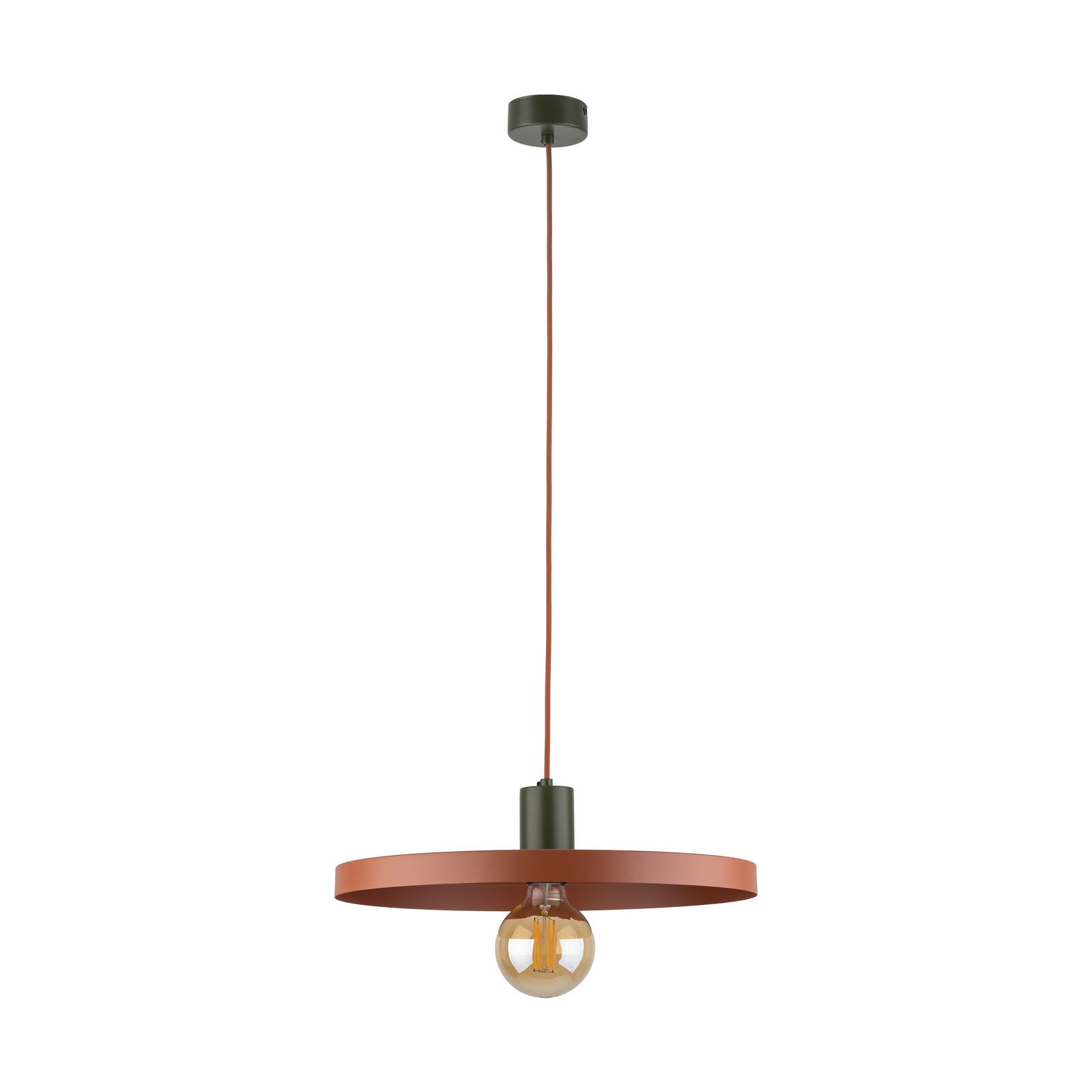 Pakabinamas šviestuvas TK LIGHTING SILA GREEN BRICK, 1xE27 15W