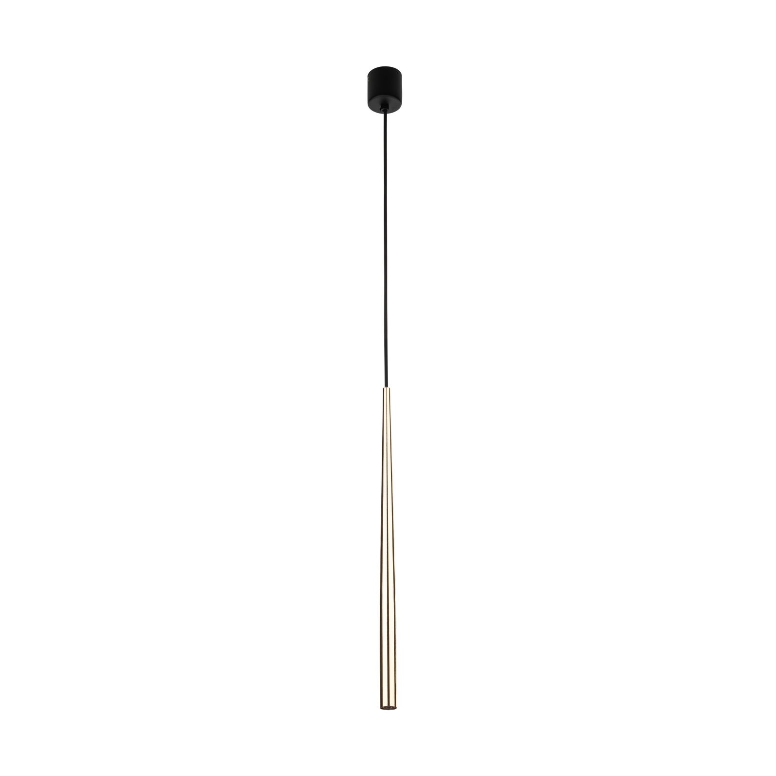 Pakabinamas šviestuvas TK LIGHTING PIANO BLACK GOLD, 1xG9 8W