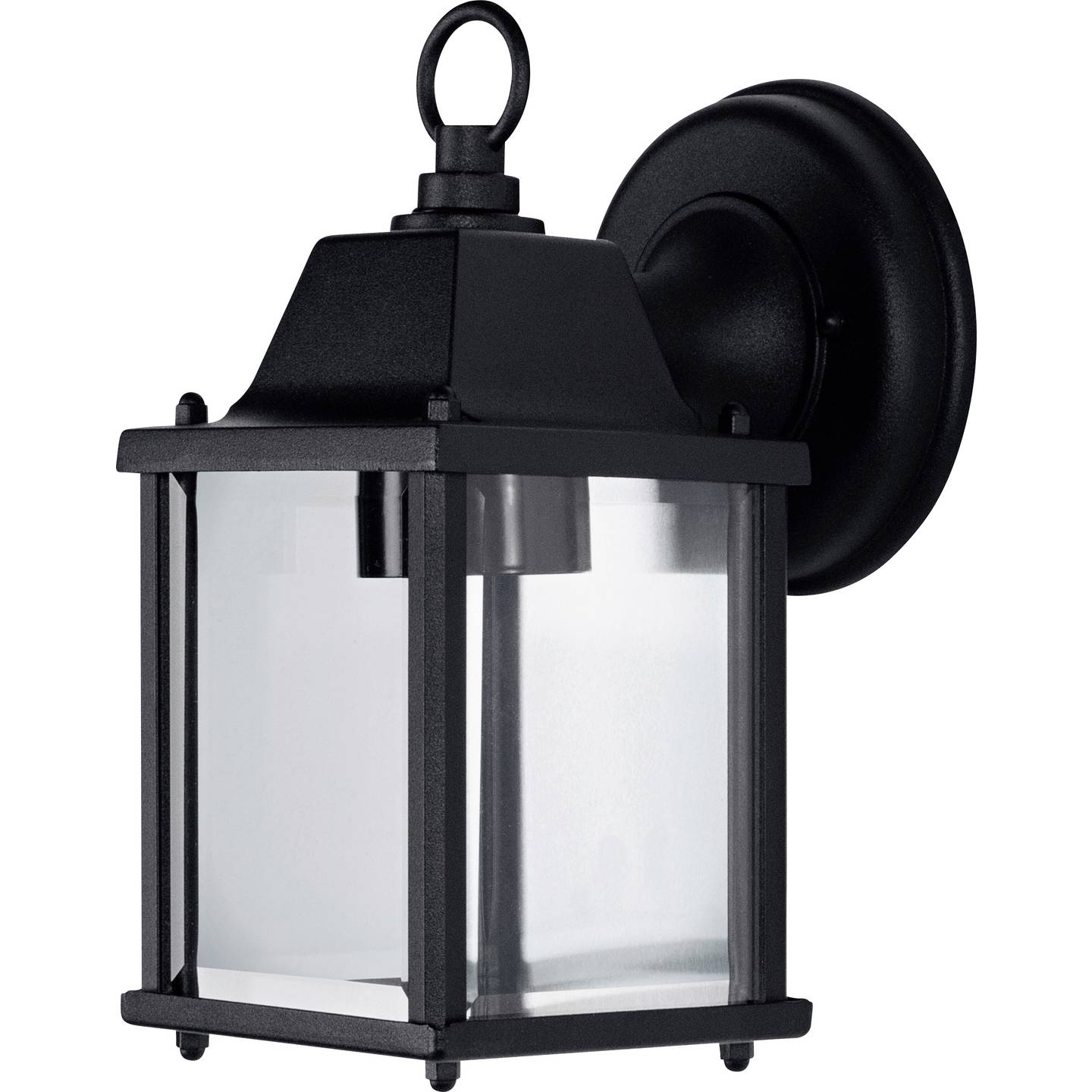Sieninis lauko šviestuvas OSRAM Endura Classic, IP43, 1xE27 max60W, juodos sp 10,5x22x15cm