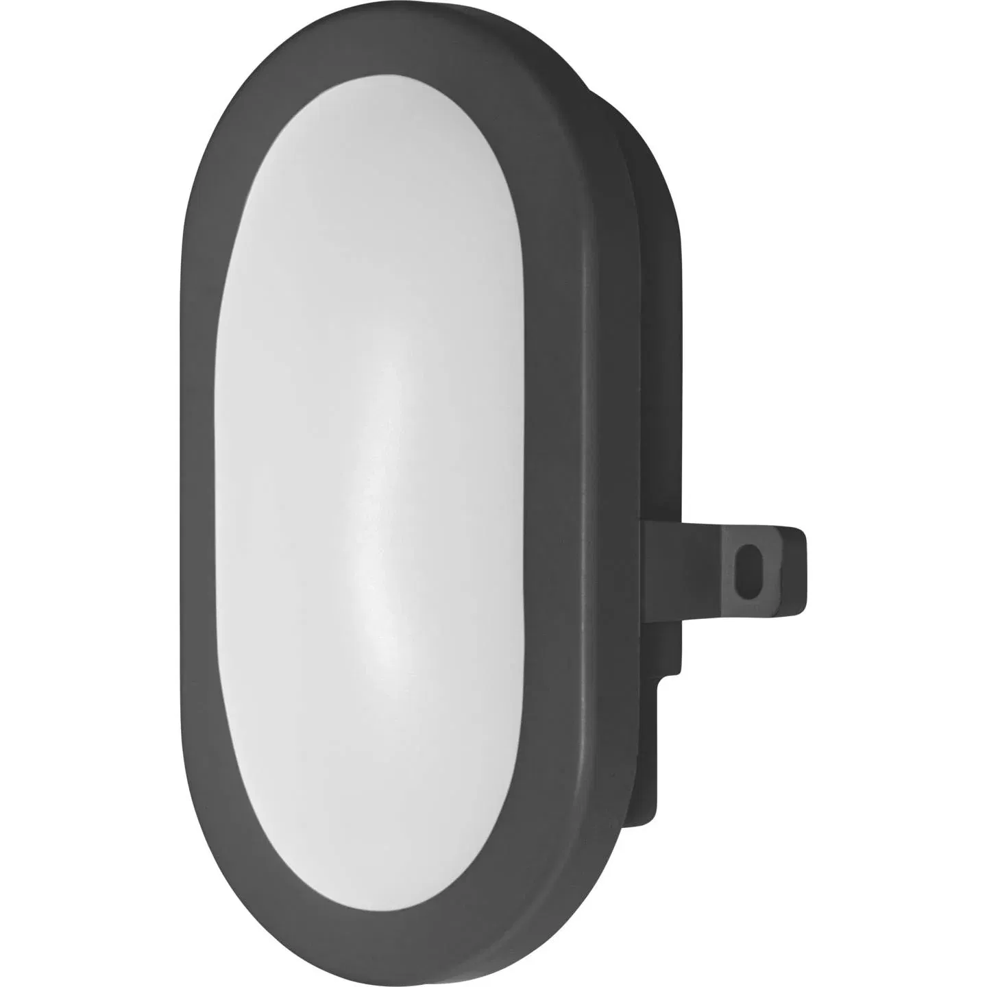 Visuomeninis LED šviestuvas OSRAM BULKHEAD, IP54, 6W, 4000K, 420lm, juodos spalvos