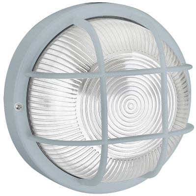 Visuomeninis šviestuvas SPECTOR LIGHT, IP44, E27, 100W, 230 V, pilkos sp., Ø18,5x9,5cm