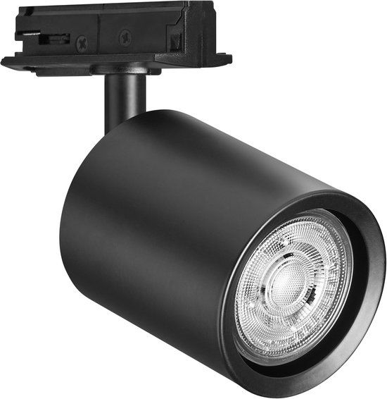Taškinis bėgelių šviestuvas OSRAM TRACKLIGHT SPOT MINICYLINDER, 1xGU10, juodas, 14x9x6,5cm