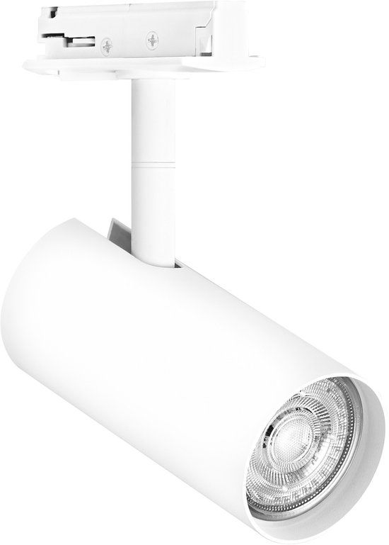 Taškinis bėgelių šviestuvas OSRAM TRACKLIGHT SPOT CYLINDER, 1xGU10, baltas, 14x13x5,5cm
