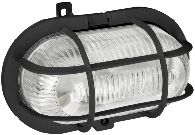 Visuomeninis šviestuvas SPECTOR LIGHT, IP44, E27, 60W, 230 V, juodos sp., 18,6x12,2x10,8cm