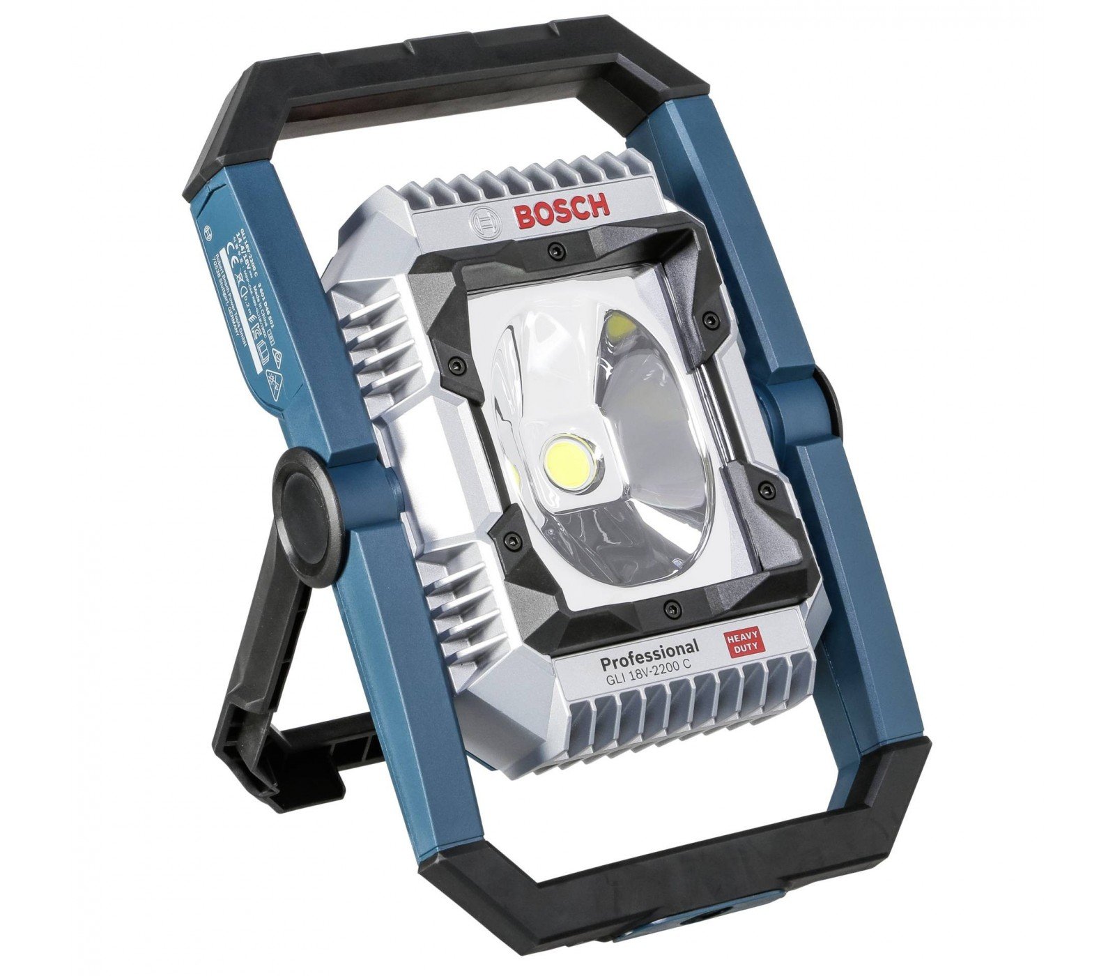 Akumuliatorinis prožektorius Bosch GLI 18 V-2200 C, 14,4-18 V, 2200 lm (be akumuliatoriaus ir įkroviklio)