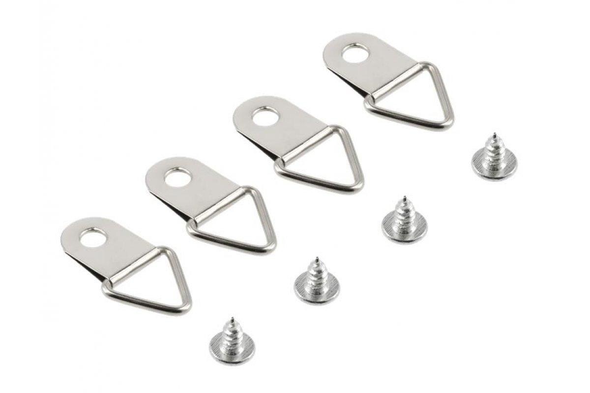 LED panelių 60x60 tvirtinimo komplektas GTV ZM-HOOK4-BK-00 (4 vnt.)