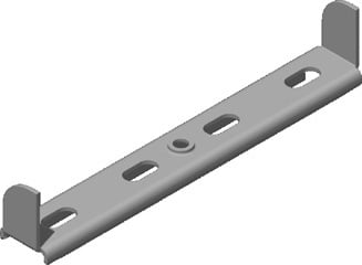 Laikiklis perforuotam kanalui BAKS WKW150H60 (ilgis 141 mm)