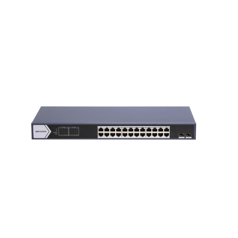 Komutatorius 26 prievadų Hikvision DS-3E0526P-E/M(B)