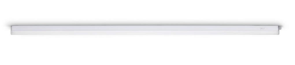 Visuomeninis LED šviestuvas PHILIPS, 18 W, 1600 lm, 2700K, baltos sp., 112,4 x 2,2 x 3,6 cm