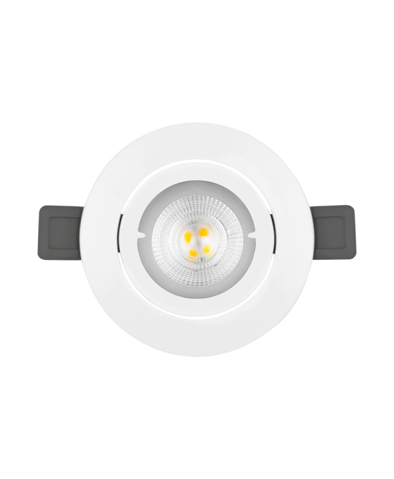 Įleidžiamas LED šviestuvas LEDVANCE SPOT KIT ADJ IP20 8,3W 3000K 575lm DIM GU10 kraipomas
