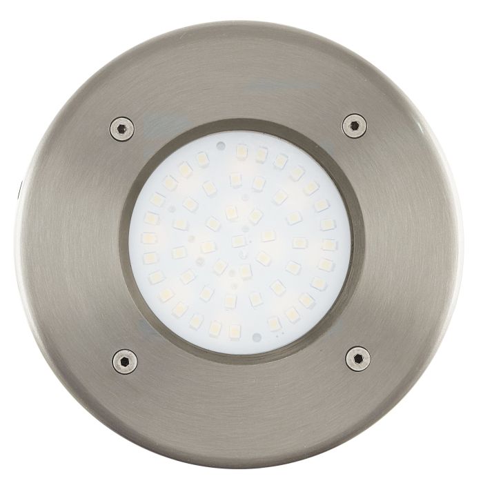 Lauko LED šviestuvas į grindinį EGLO LAMEDO, IP65, 3000K, 1x2,5W, 230lm, ⌀10x6,5cm