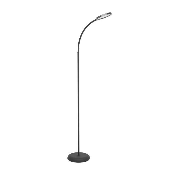 Pastatomas LED šviestuvas EGLO LAURO, 1x5,5W, 550lm, 4000K, juodos sp., 7x22x110