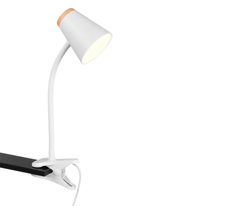 Stalinis LED šviestuvas su gnybtu REALITY PONGO, 4,5W, 3000K, 500lm, baltos sp 33x9,5x32cm
