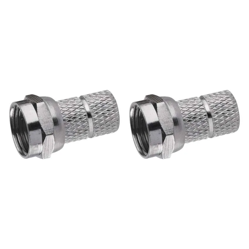 F tipo lizdinė jungtis bendraašiam kabeliui, 5,0/7,0 mm, CB-113N, 2 vnt.