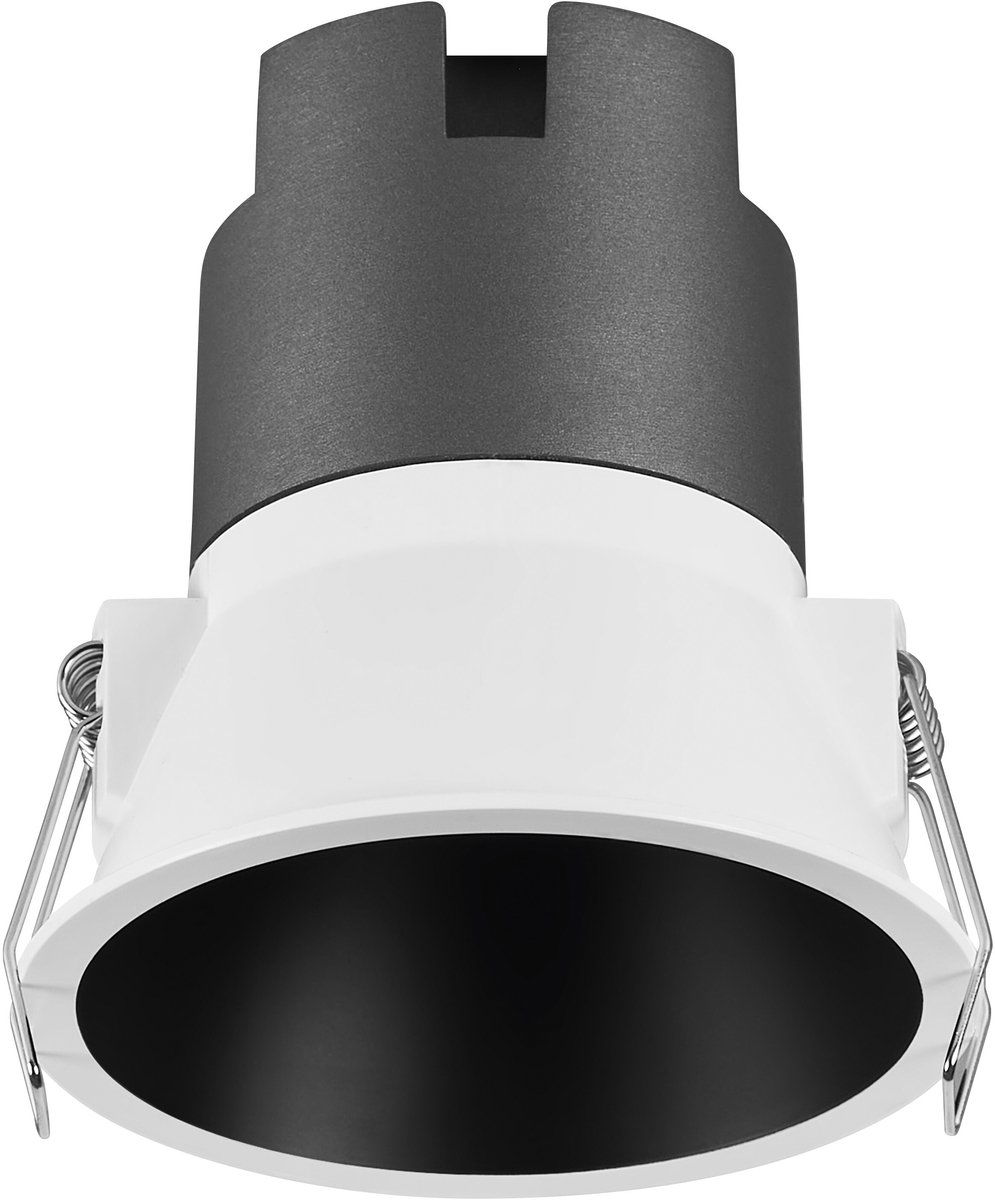 Įleidžiamas LED šviestuvas OSRAM SPOT TWIST, IP20 10W 4000K 700lm, juodos sp., ø9,3cm