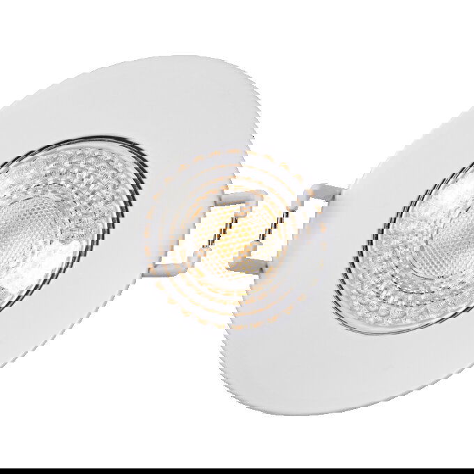 Įleidžiamas LED šviestuvas LEDVANCE COMBO FIX60`IP65 POWER ir CCT SELECT 6/4W 600/400lm