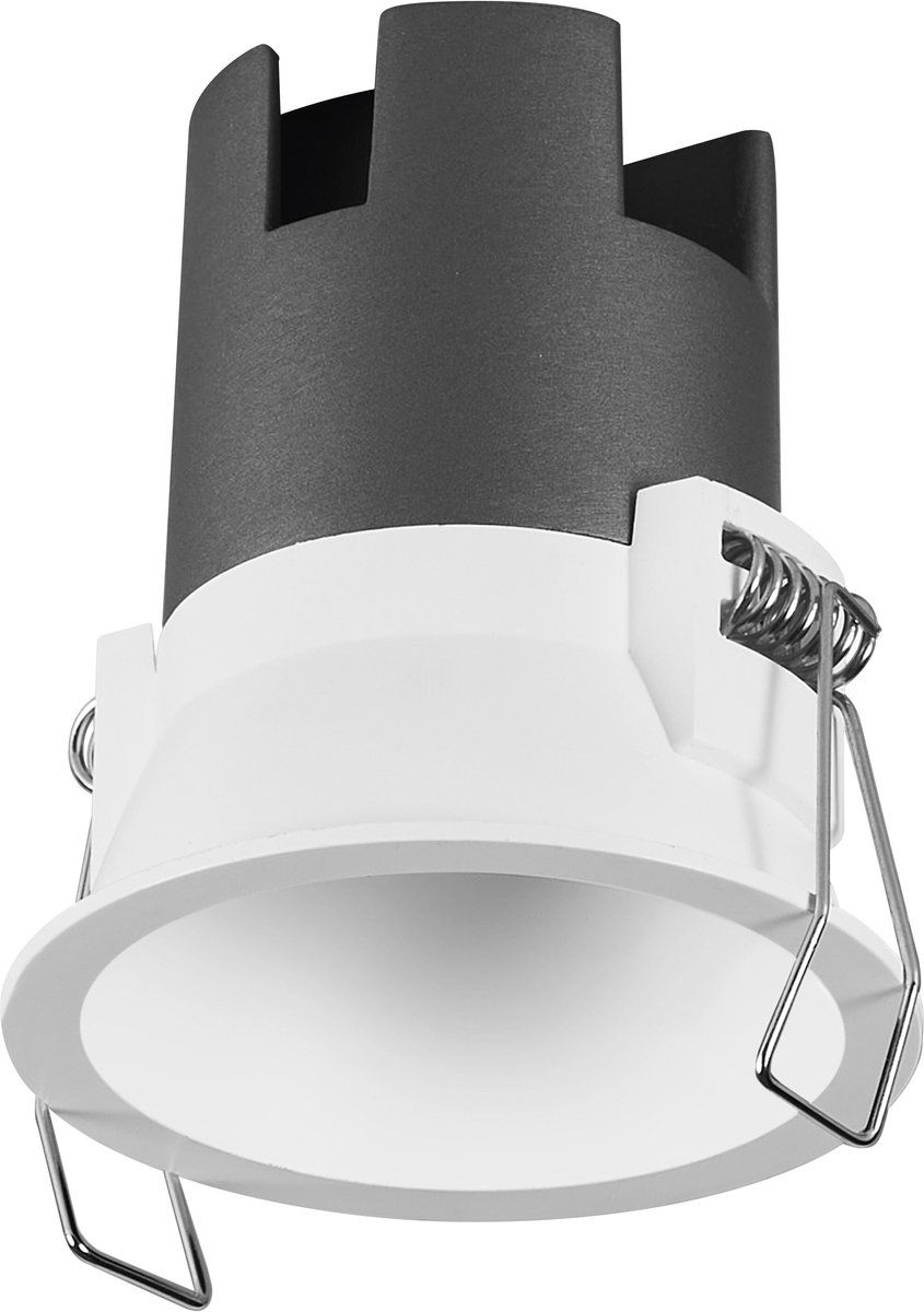 Įleidžiamas LED šviestuvas OSRAM SPOT TWIST, IP20 5W 4000K 400lm, baltos sp., ø7cm