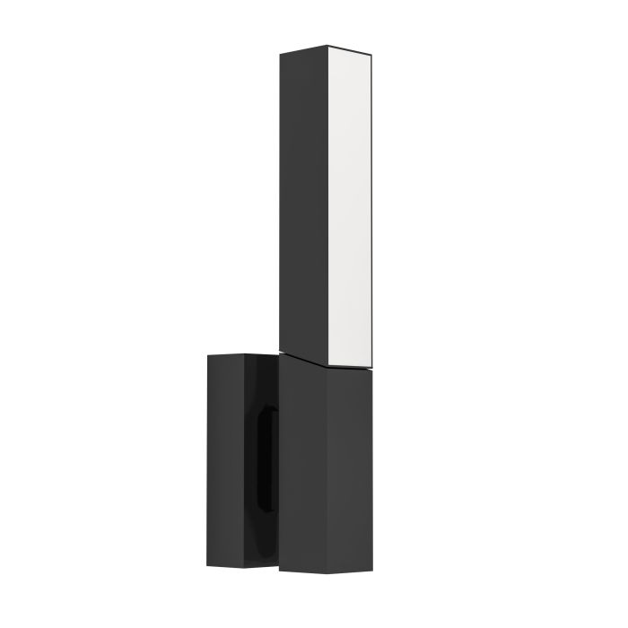 Sieninis LED Lauko šviestuvas EGLO UGENTO IP44 2x4,5W 3000K 2x460lm juodos sp 6,7x9,5x32cm