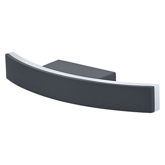 Sieninis LED lauko šviestuvas OSRAM ENDURA STYLE BOW, IP44, 3000K, 7W, 280lm, 27x h5,8cm