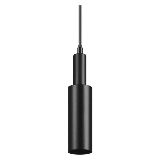 Pakabinamas bėgelių šviestuvas OSRAM TRACKLIGHT PENDANT CYLINDER,1xGU10,juodas,ø5,5x150