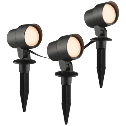 Įsmeigiamas išmanus LED lauko šviestuvas BRILLIANT KAMARA IP44 8,5W CCT 3000-6500K 660lm