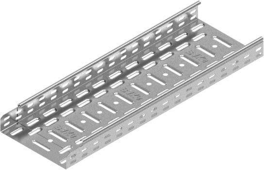 Perforuotas karšto cinkavimo kanalas BAKS KGL/KGOL100H60/3F (plotis 100 mm)