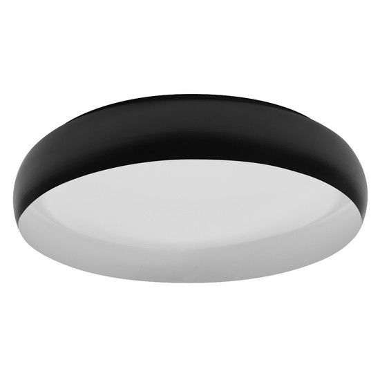 Lubinis LED šviestuvas OSRAM ORBIS LIVIA 36W 3000K 4700lm Click DIM juodos sp 52x11,5cm