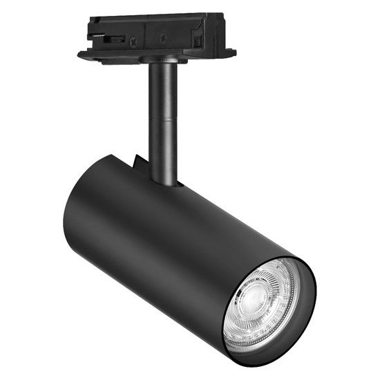 Taškinis bėgelių šviestuvas OSRAM TRACKLIGHT SPOT CYLINDER, 1xGU10, juodas, 14x13x5,5cm