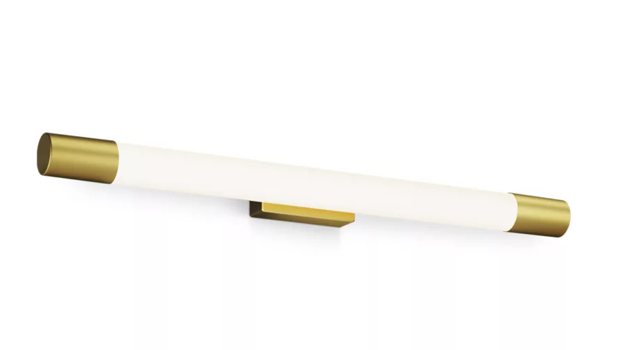 Veidrodžių LED šviestuvas PHILIPS ROVER RD, IP44 10W 2700K 1500lm žalvario sp 60,2x5x7,2cm
