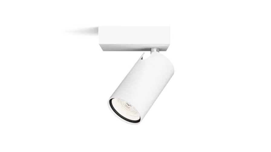Taškinis LED šviestuvas PHILIPS IDRIS, IP44, 1xGU10, max 1x5W, baltos sp., 8,3x11x10cm