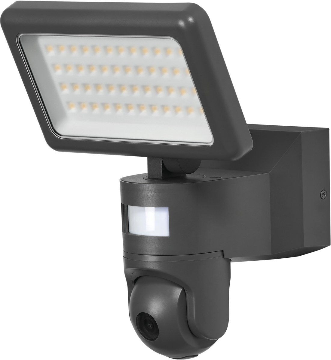 Išmanusis LED prožektorius OSRAM SMART+WIFI FLOOD, kamera mikrofonas IP44 23W 3000K 2000lm