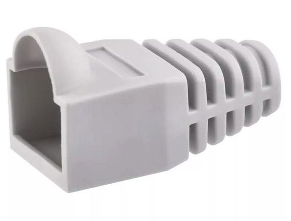 RJ45 jungčių apsauga, pilkos sp, 20 vnt.