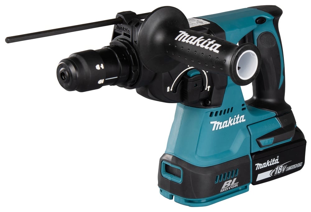 Akumuliatorinis perforatorius 18V 5Ah Makita DHR243RTJW