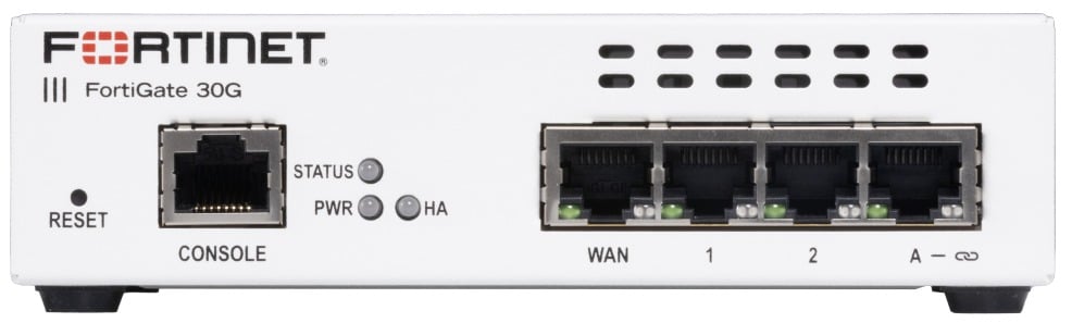 Ugniasienė 7 prievadų Fortinet FortiGate FS-30G