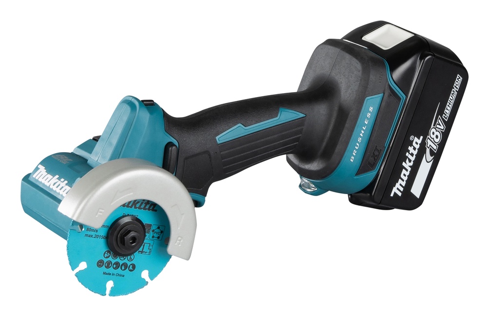 Akumuliatorinis diskinis pjaustytuvas 18V Makita DMC300Z (Be akumuliatoriaus ir pakrovėjo)