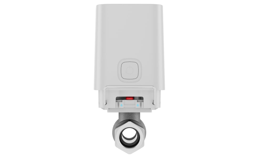 Bevielė elektrinė vandens sklendė Ajax WATERSTOP 52269.155.WH1 (balta)