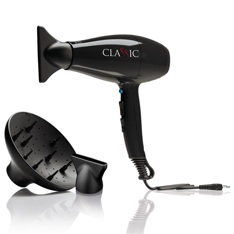 GA.MA Classic, 2200 W, juodas - Plaukų džiovintuvas, SH2510