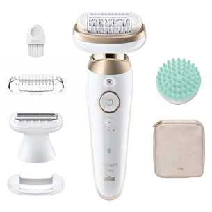 Braun Silk epil 9 Flex, baltas - Epiliatorius Prekė - SES9071