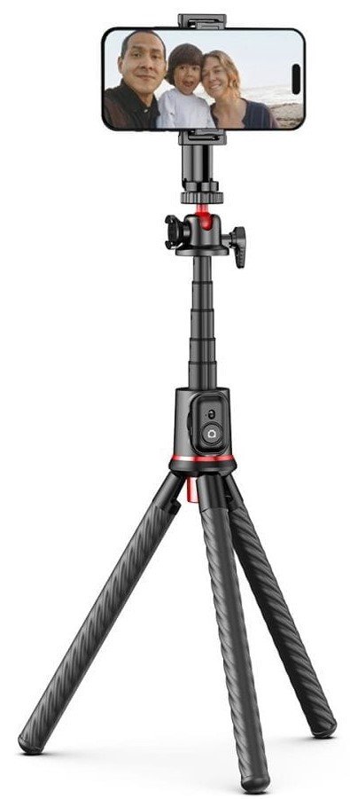 Asmenukių lazda Tech-Protect Flexible Tripod L07S